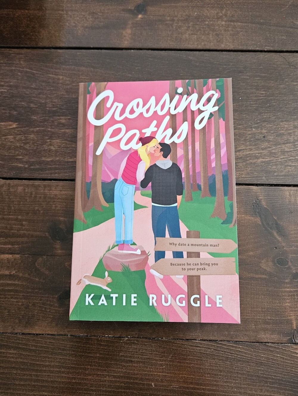 Crossing Paths Beneath the Wild Sky #2 by Katie Ruggle Paperback Spicy Romance